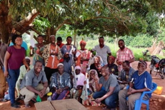 Ghanaian villagers Ghanaian villagers